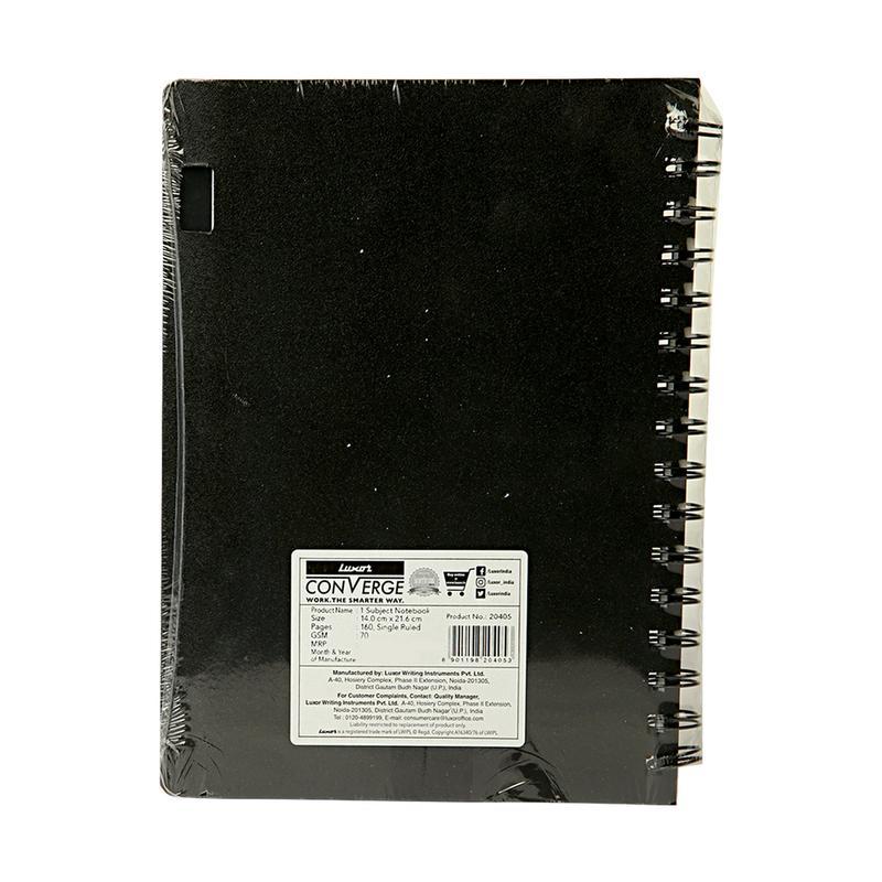 Luxor Wiro Notebook A5 1 Subject 1 N