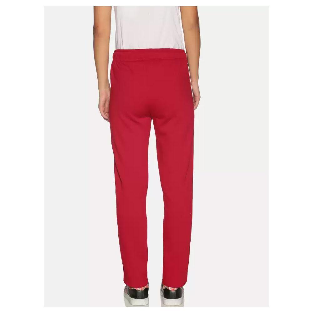Companion Solid Women Red Track Pants
