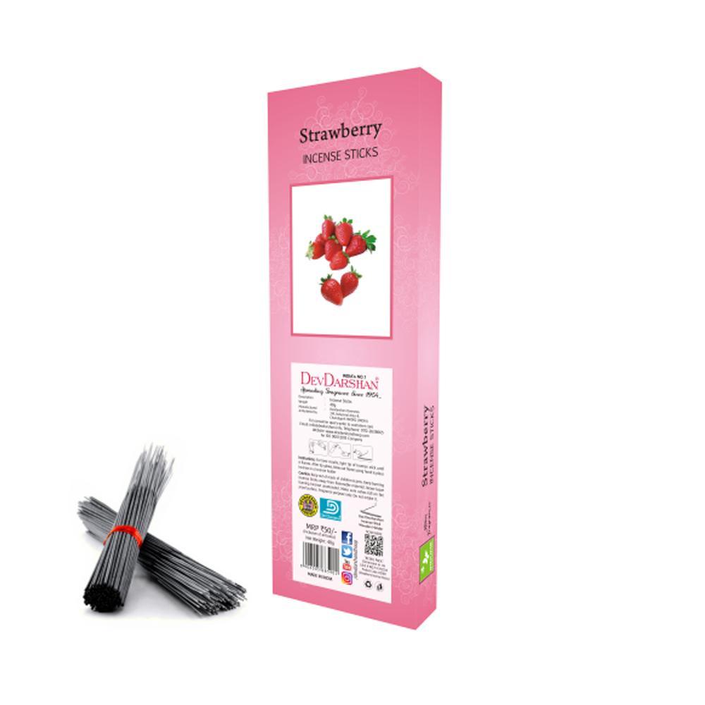 DevDarshan  Indume Strawberry Incense Sticks