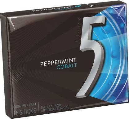 Wrigleys 5 Gum Cobalt Peppermint Imported 