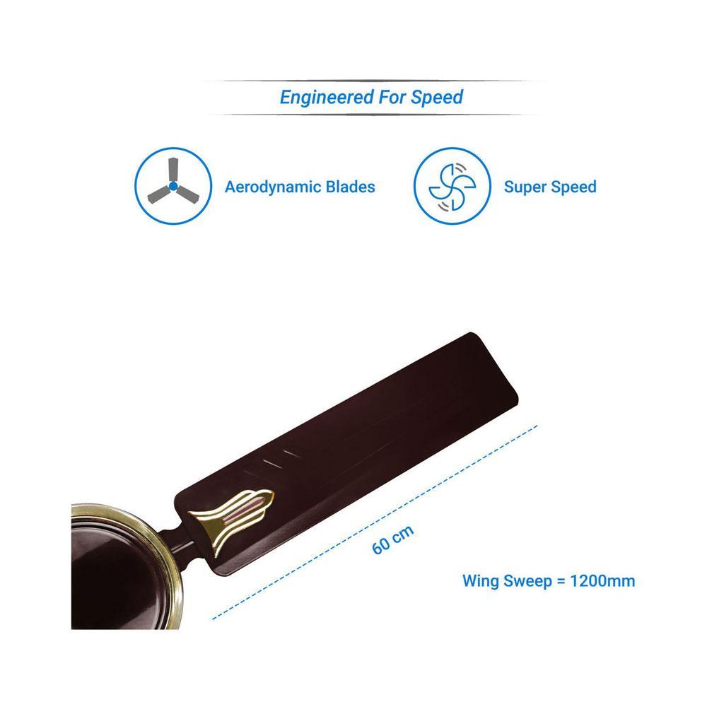 Flipkart Smartbuy D Brown Ceiling Fan 1 N