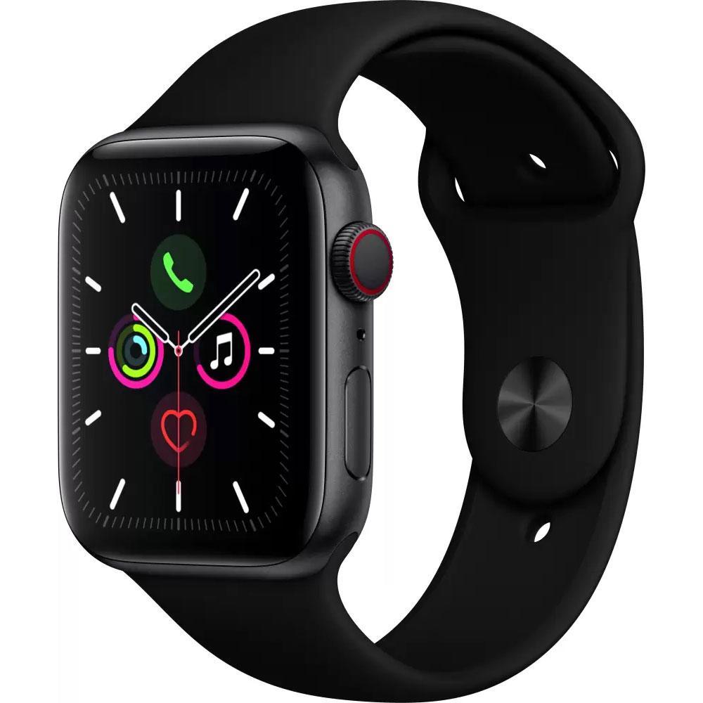 Apple Watch Series 5 MWWE2HN/A GPS + Cellular 44mm Aluminium Case Smart Watch(Space Grey)