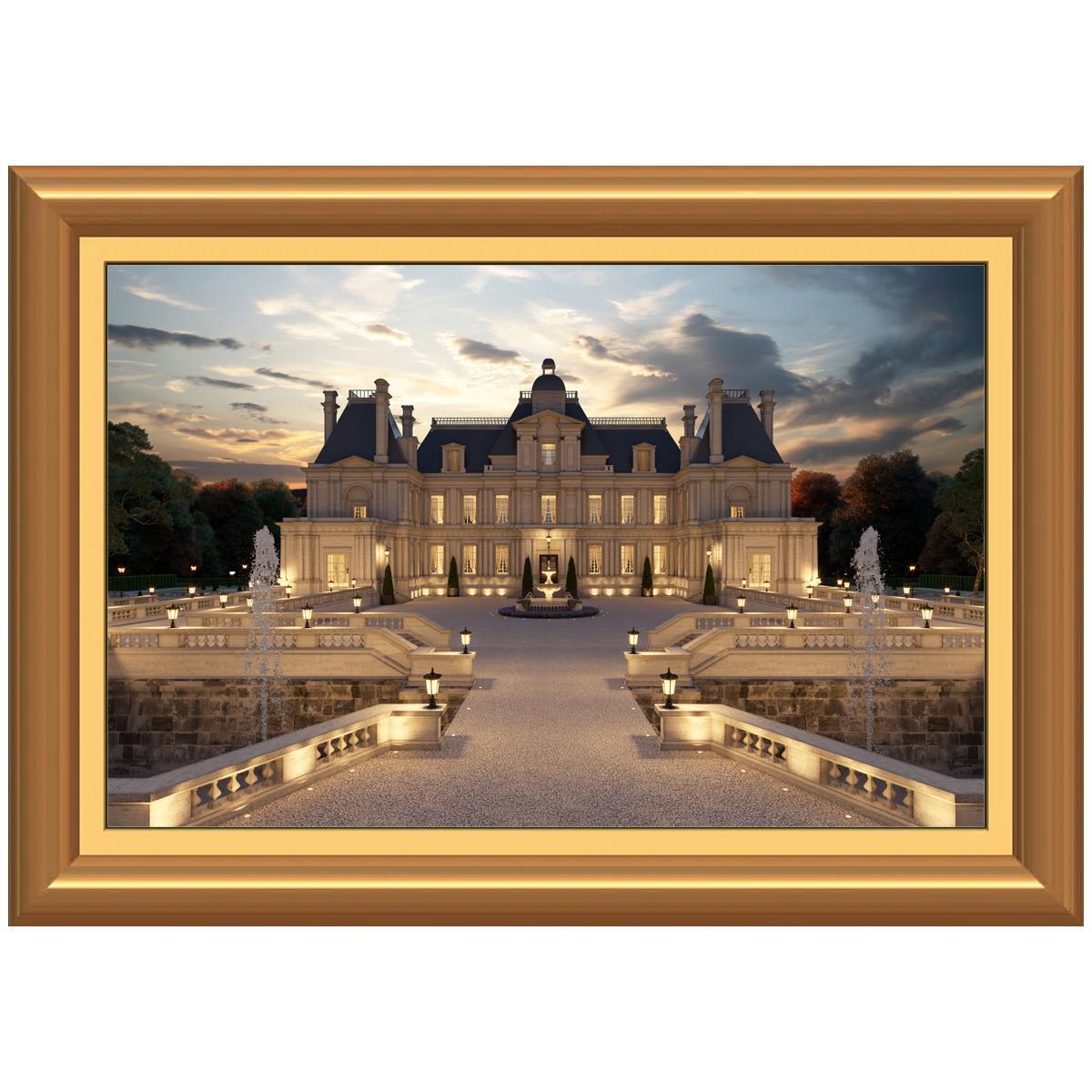 Luxury Mansion Painting, London Mansion 1.61