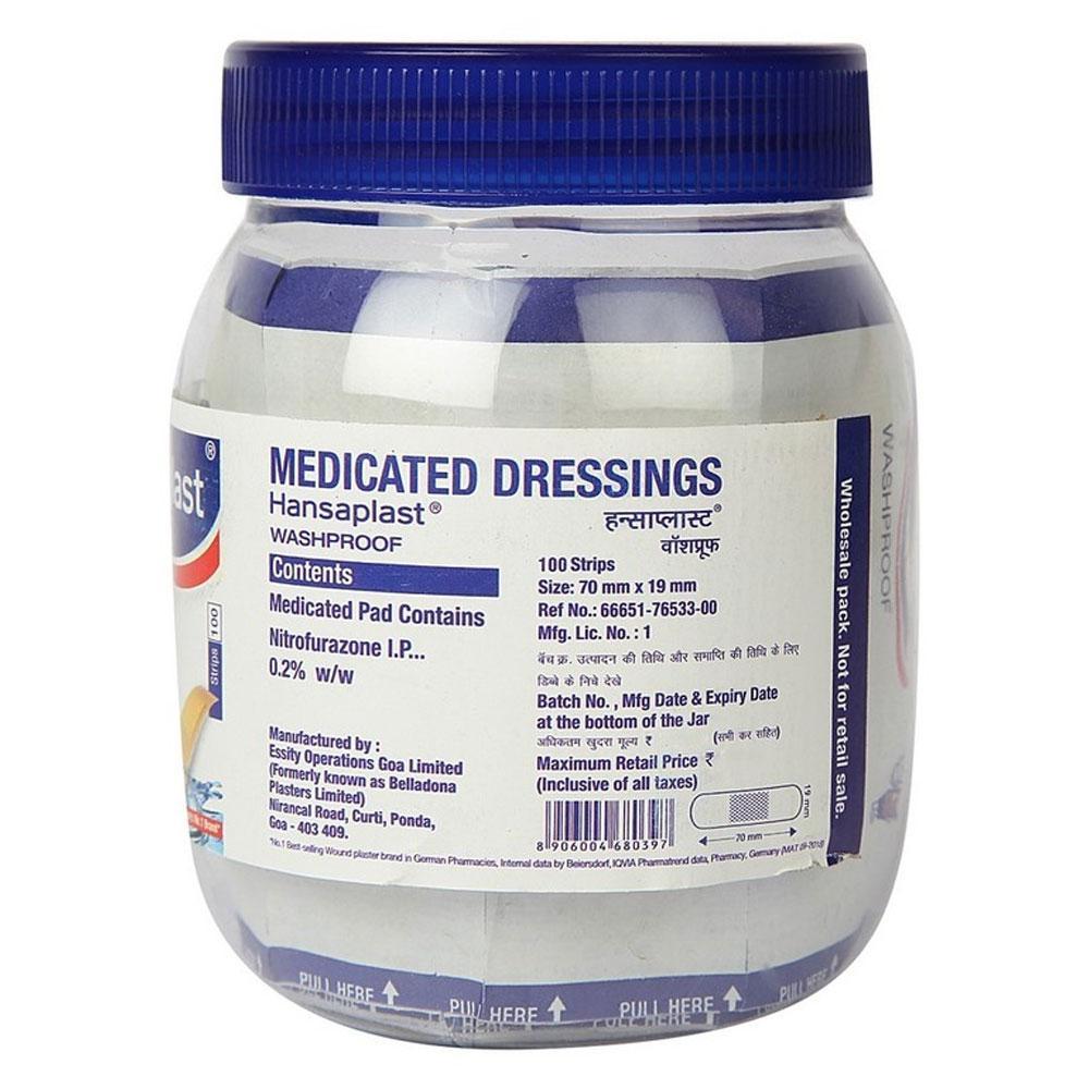 Hansaplast Banded Washproof Jar 100 N