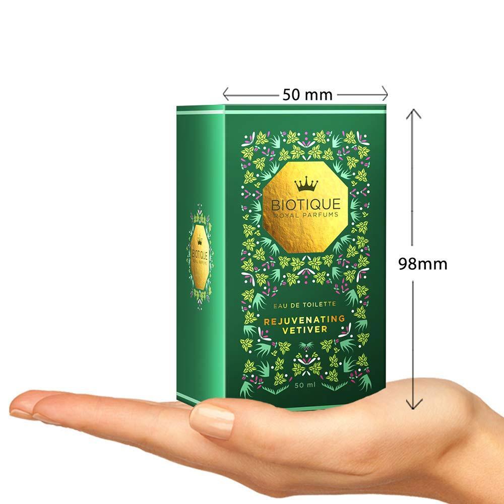 Biotique Rejuvenating Vetiver Perfume, Eau De Parfum 50mL