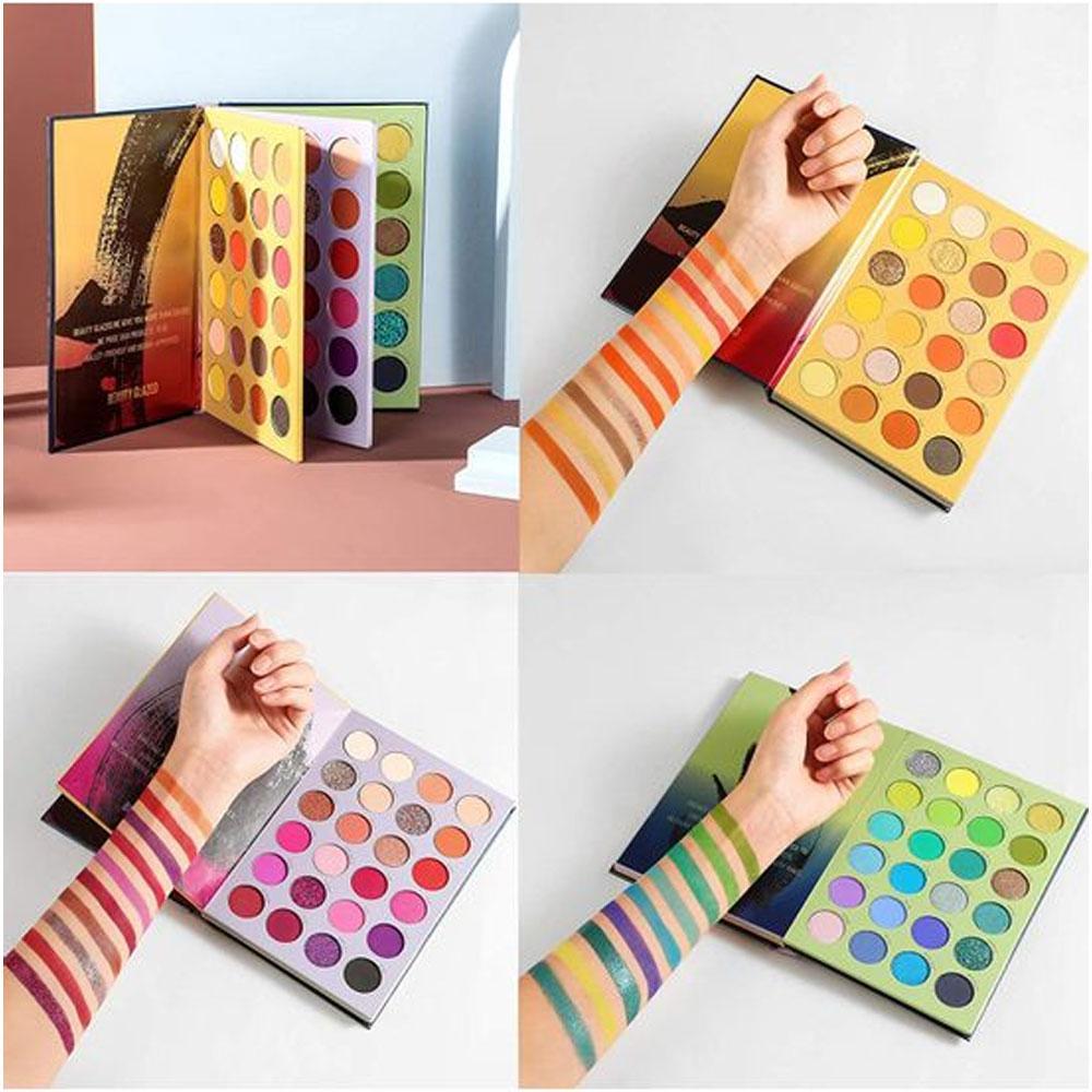 BEAUTY GLAZED COLOR SHADES EYESHADOW PALETTE (72 COLORS )