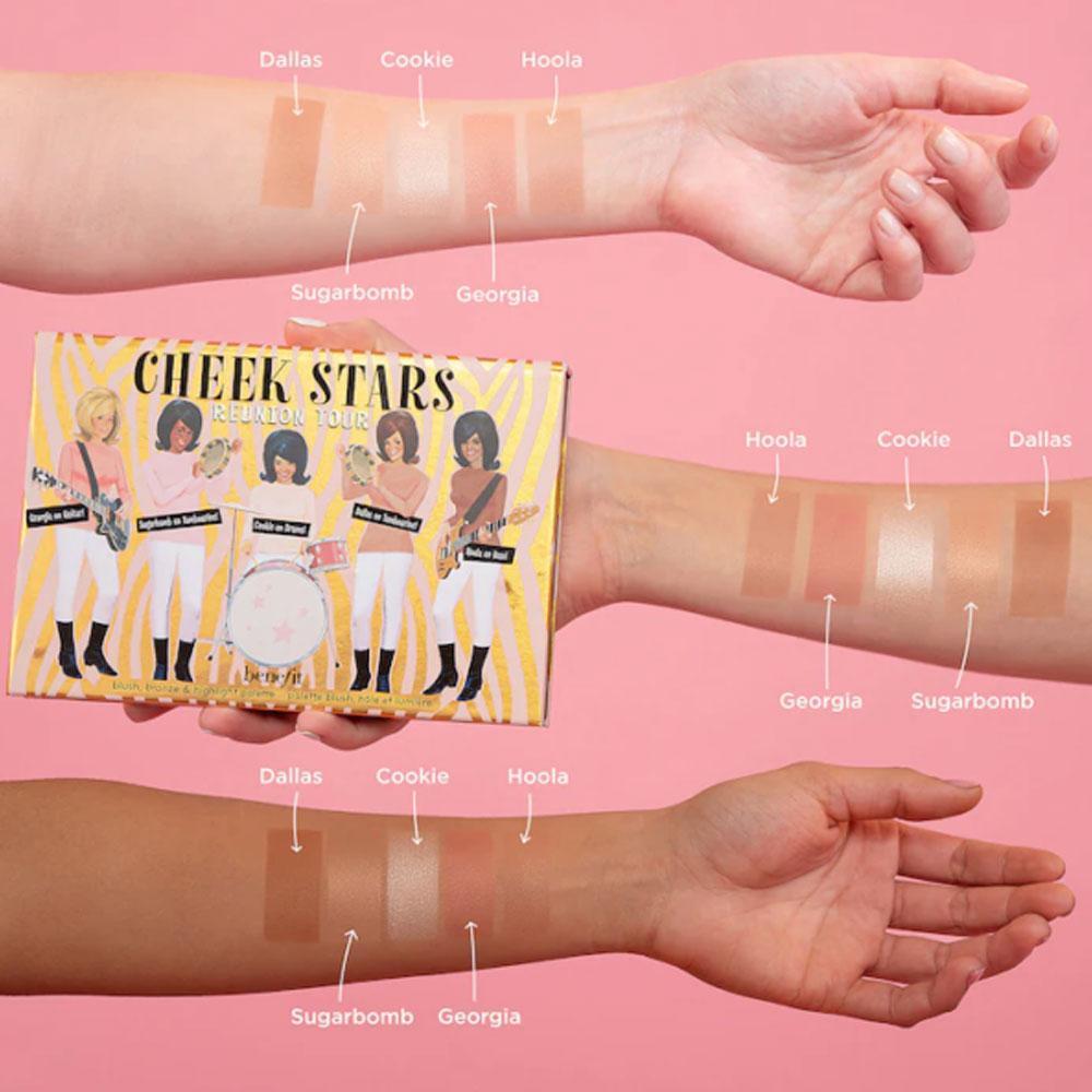 Benefit Cosmetics Cheeks Stars Reunion Tour: Blush, Bronzer & Highlighter Palette