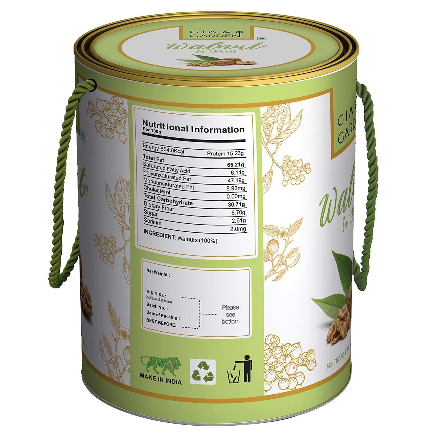 Gaia & Garden California Inshell Walnut 500g - Sabut Akhort 