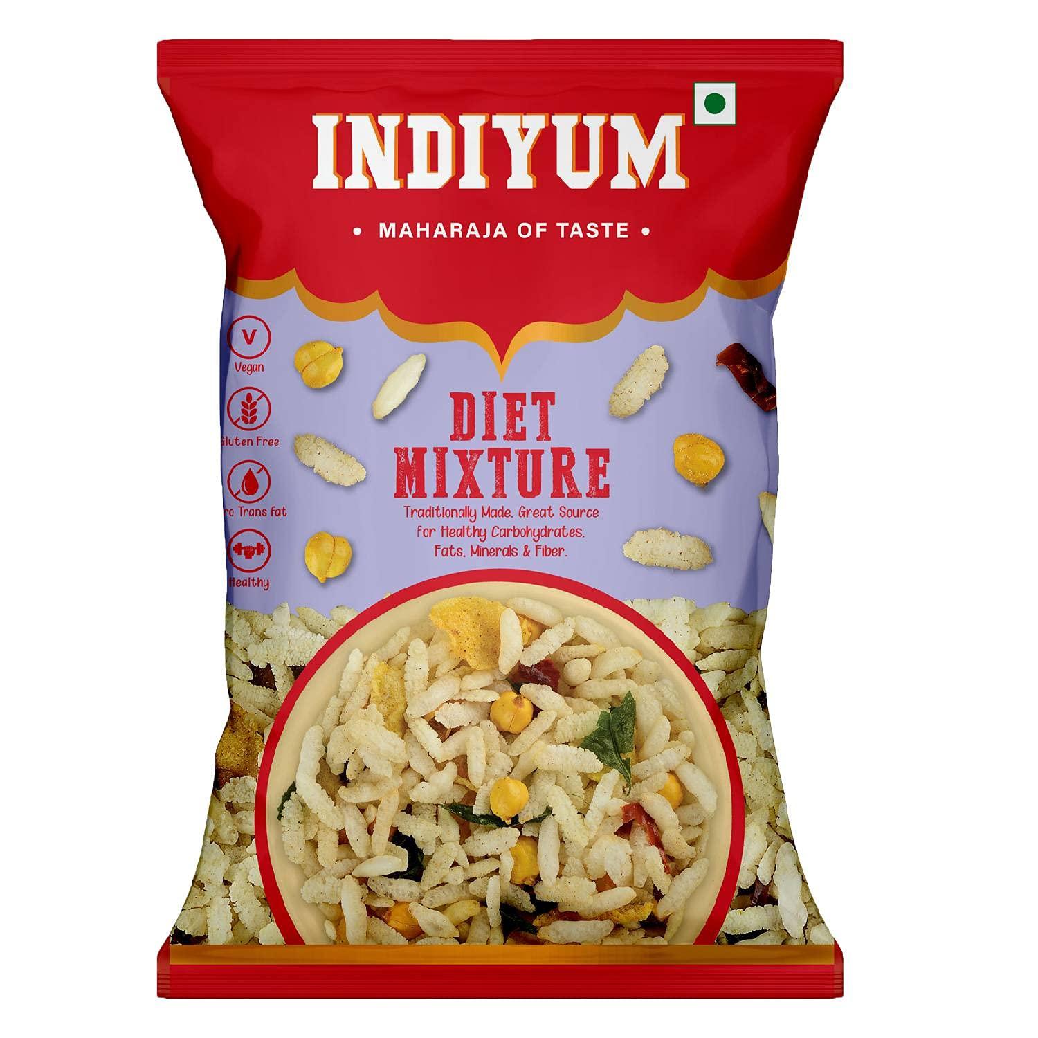 Indiyum Diet Mixture  Namkeen Combo Packs