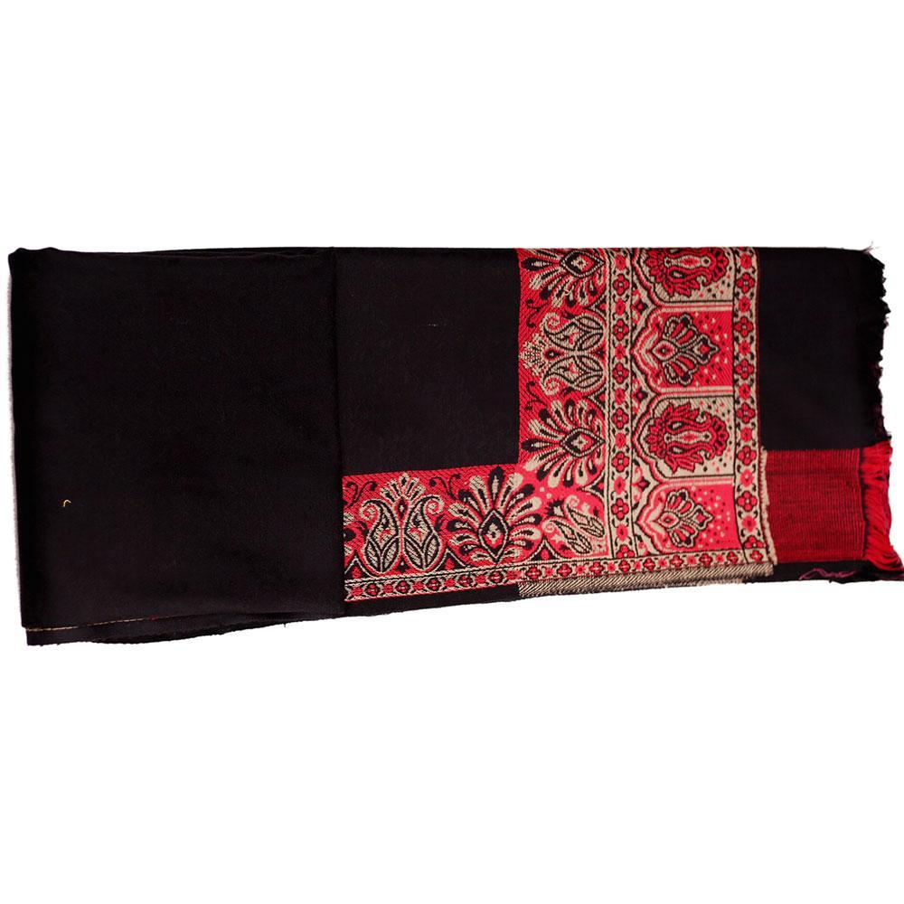 Stolr Women's  Acrylic Black Shawl Wrap for Women Size L40*W80