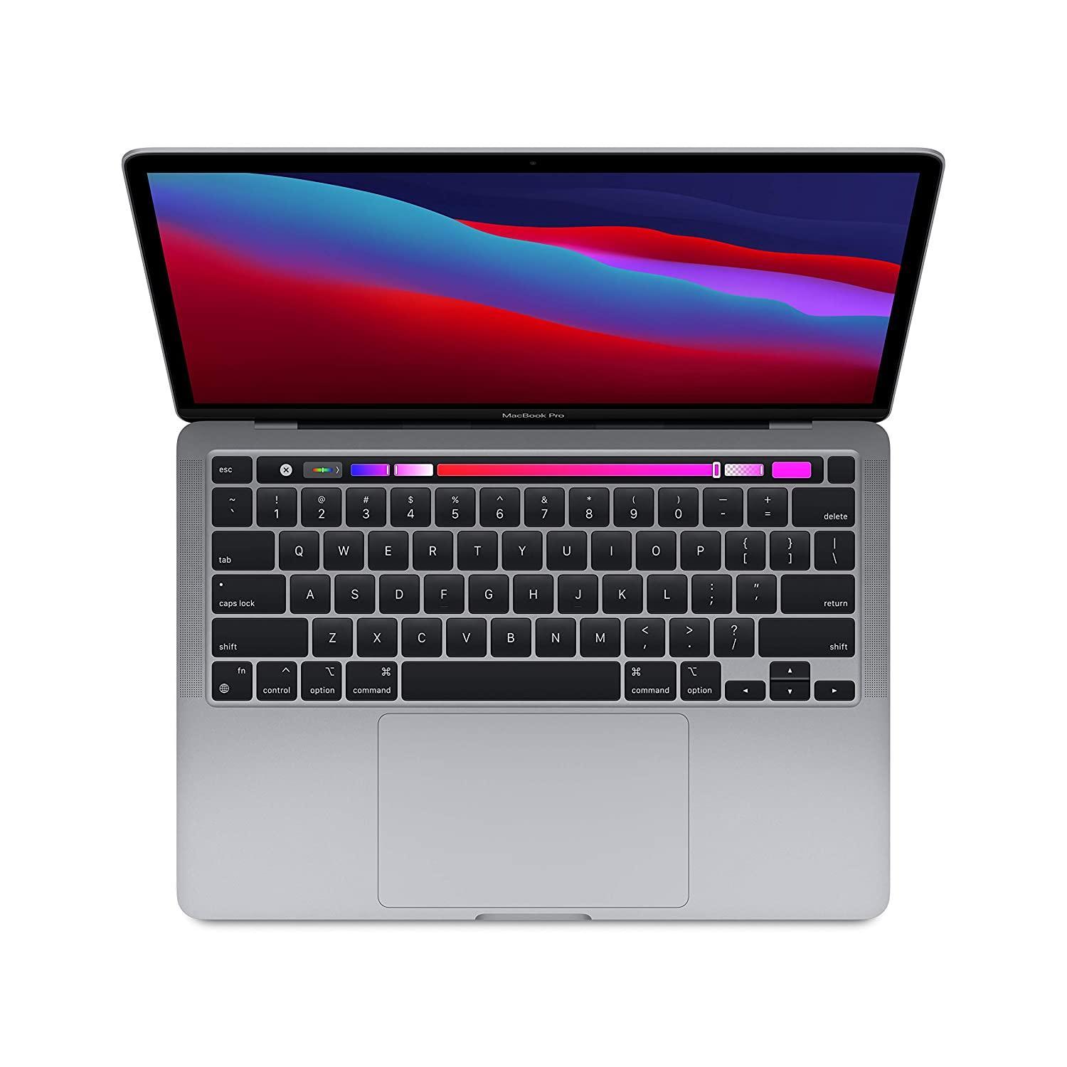 Apple MacBook Pro (13", Apple M1 chip with 8‑core CPU and 8‑core GPU, 8GB RAM, 256GB SSD) - Space Grey