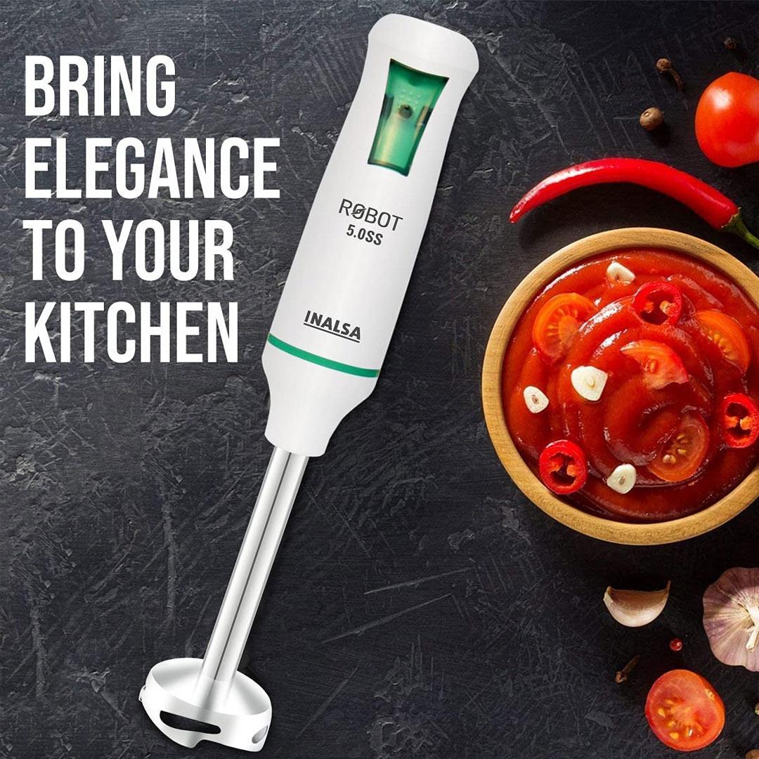 INALSA Robot 5.0 SS hand blender