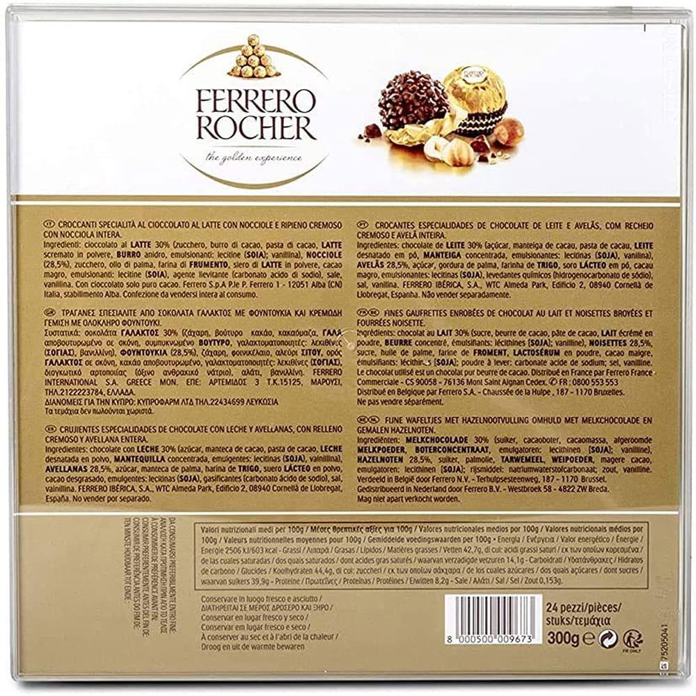 Ferrero Rocher Premium Chocolates 24 Pieces Pack