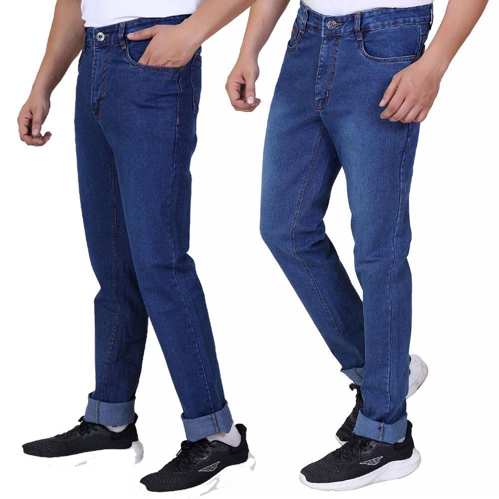Pack of  2 Men Jeans – INDIGO NAVY TINT  _  Indigo Hard 