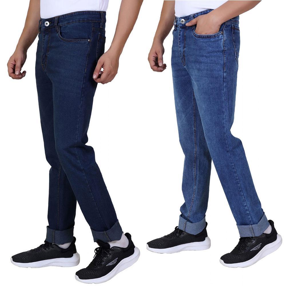 Pack of  2 Men Jeans – INDIGO CHARCOAL  _  INDIGO CLOUD  