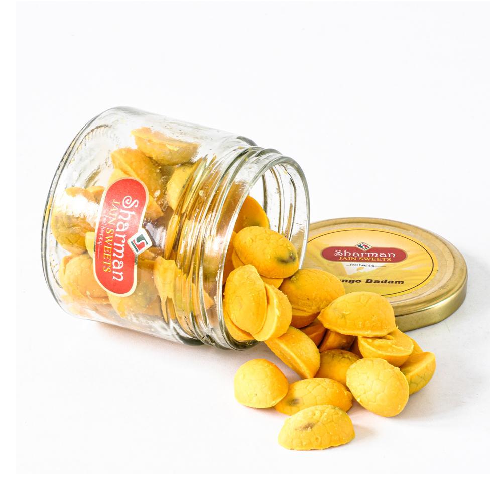Sharman Jain Sweets Mango Badam - Pack Of 2 | 200g Each 