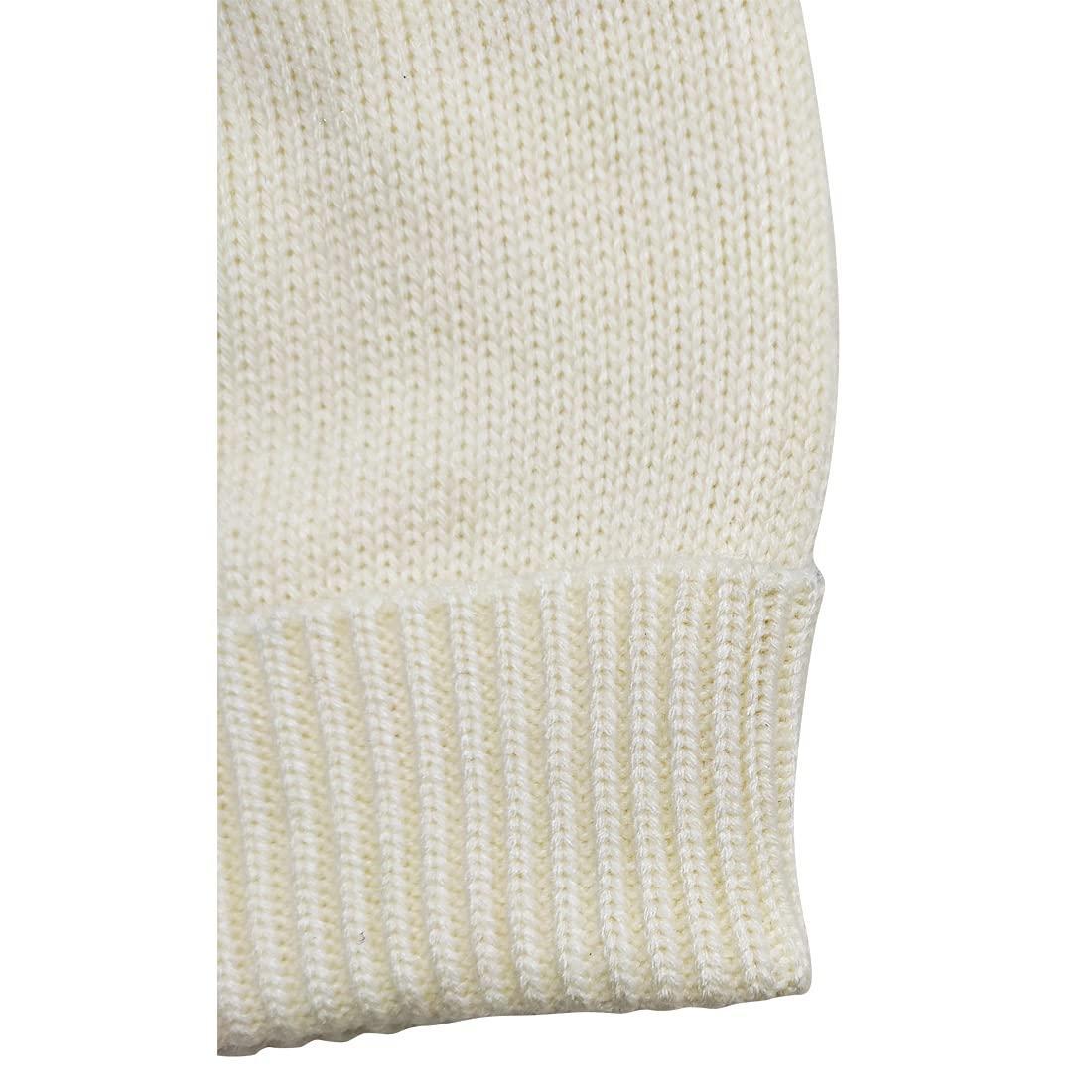 Graceway Men Women Unisex 100% Acro Wool Knit & Wear Seamless Plain Solid Cap, Extra Warm and Soft for winters