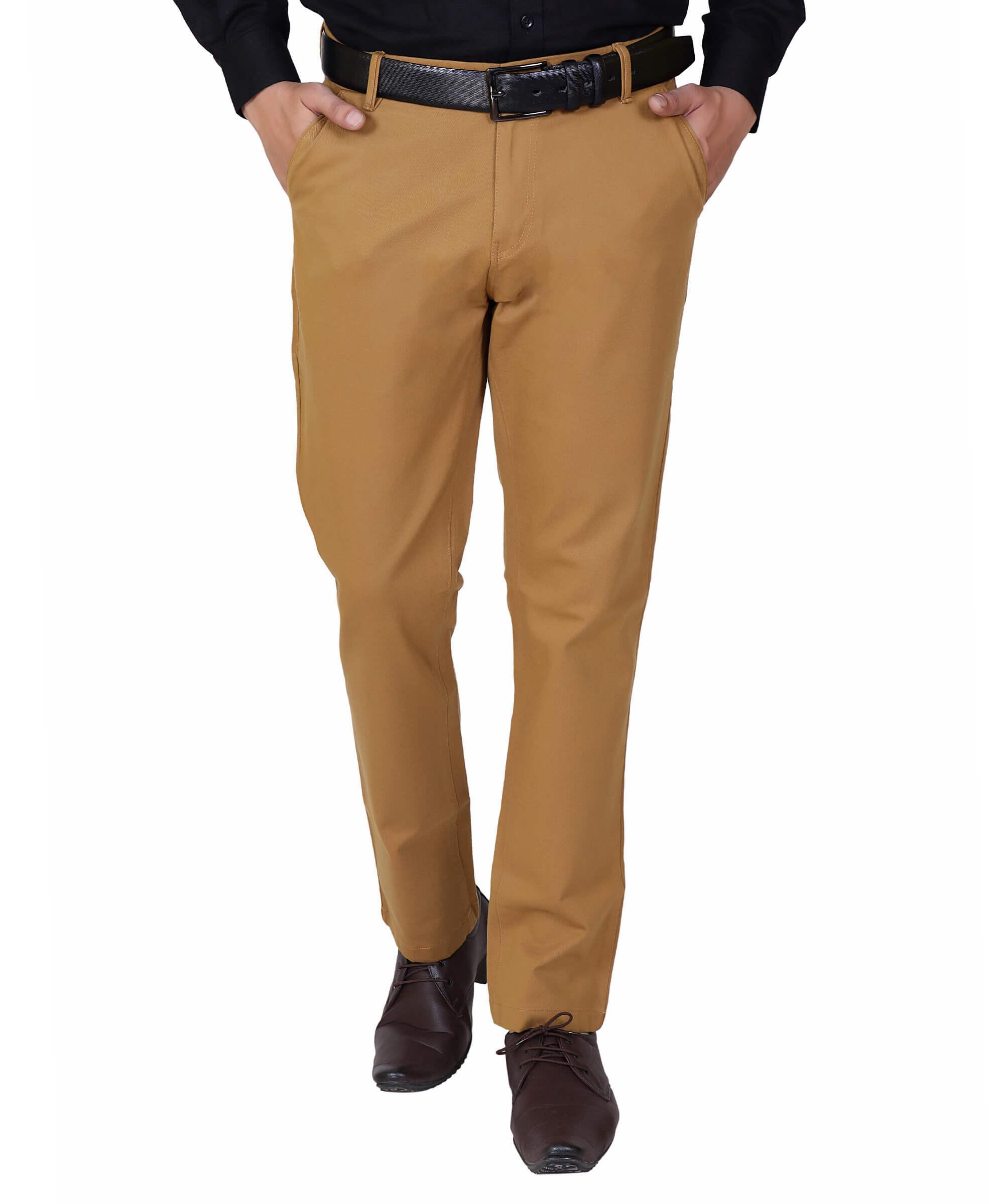 MTR Men Trouser – Mustard