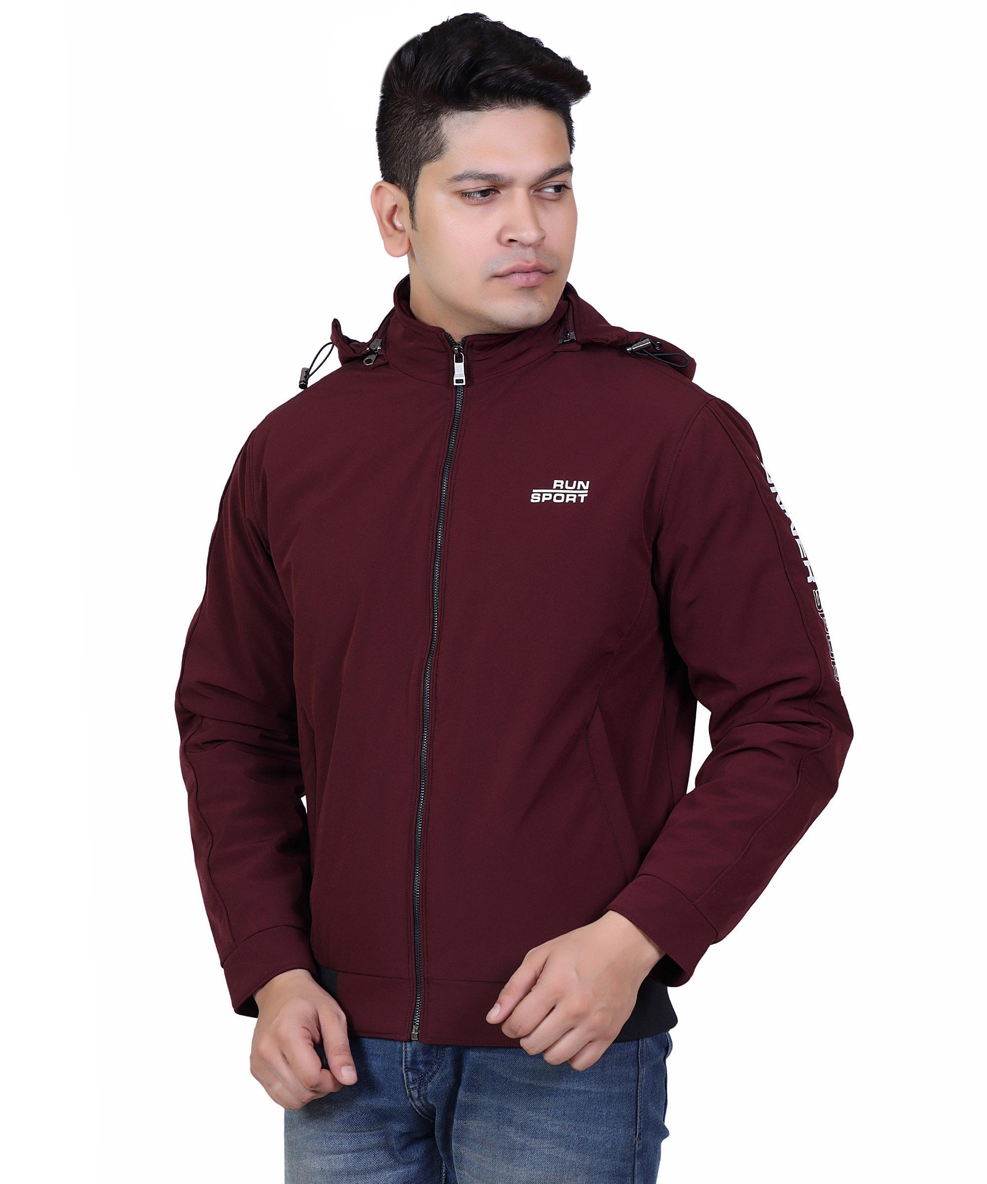 Men Jacket – Maroon