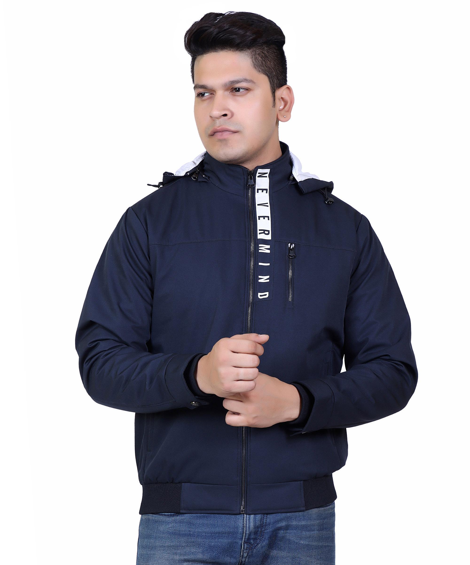 Men Jacket – Navy Blue