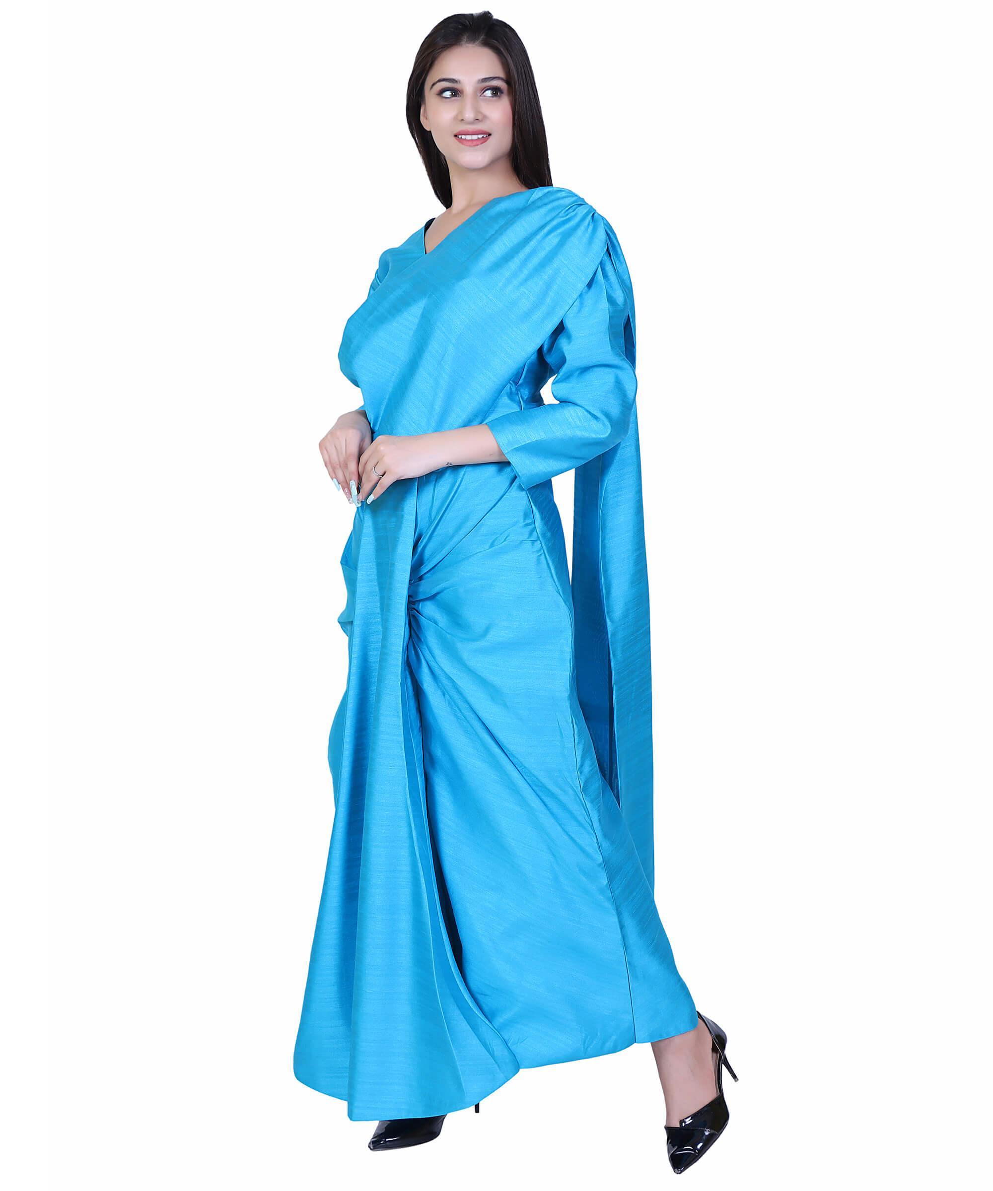 WOMEN INDIAN DRESS – TWITTER BLUE