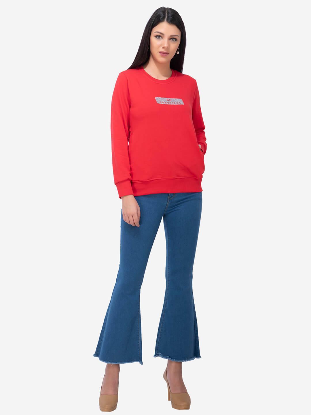 Women’s Printed Sweatshirt