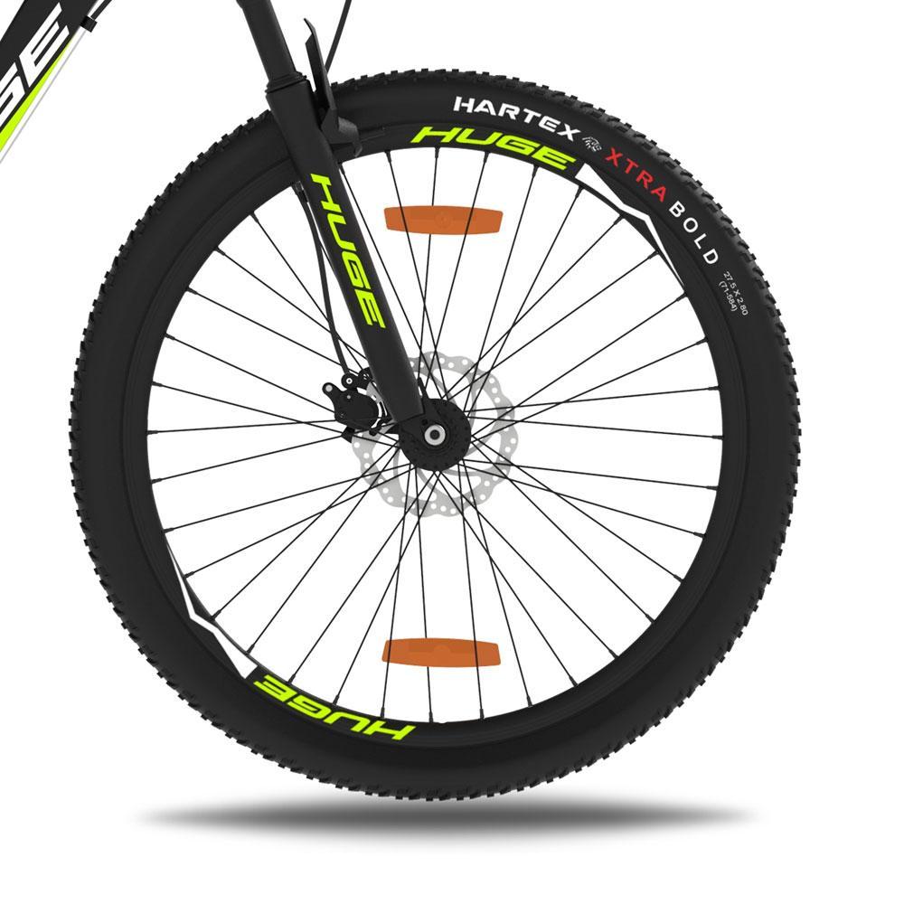 HUGE HDT77| Mountain Bike | Unisex | 27 | Dual Disc |Front Suspension |Steel | 21 Speed