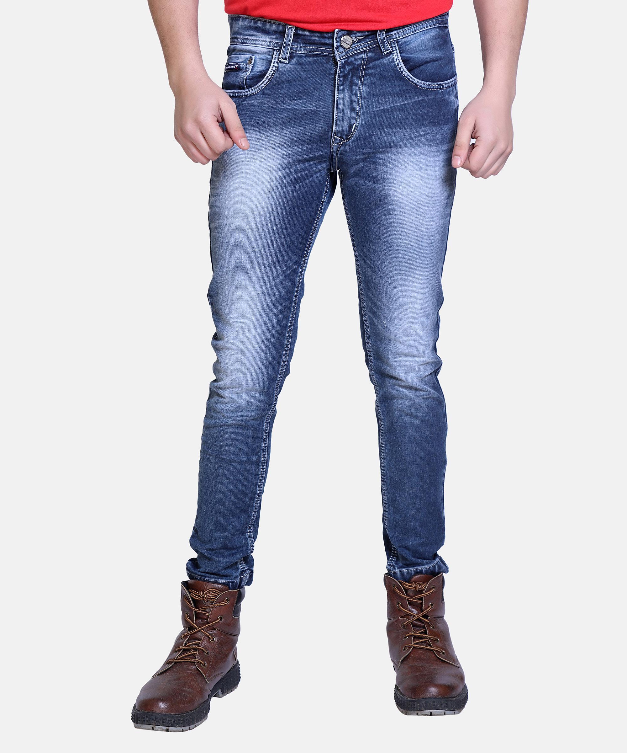 Men Regular Jeans Hard Wash