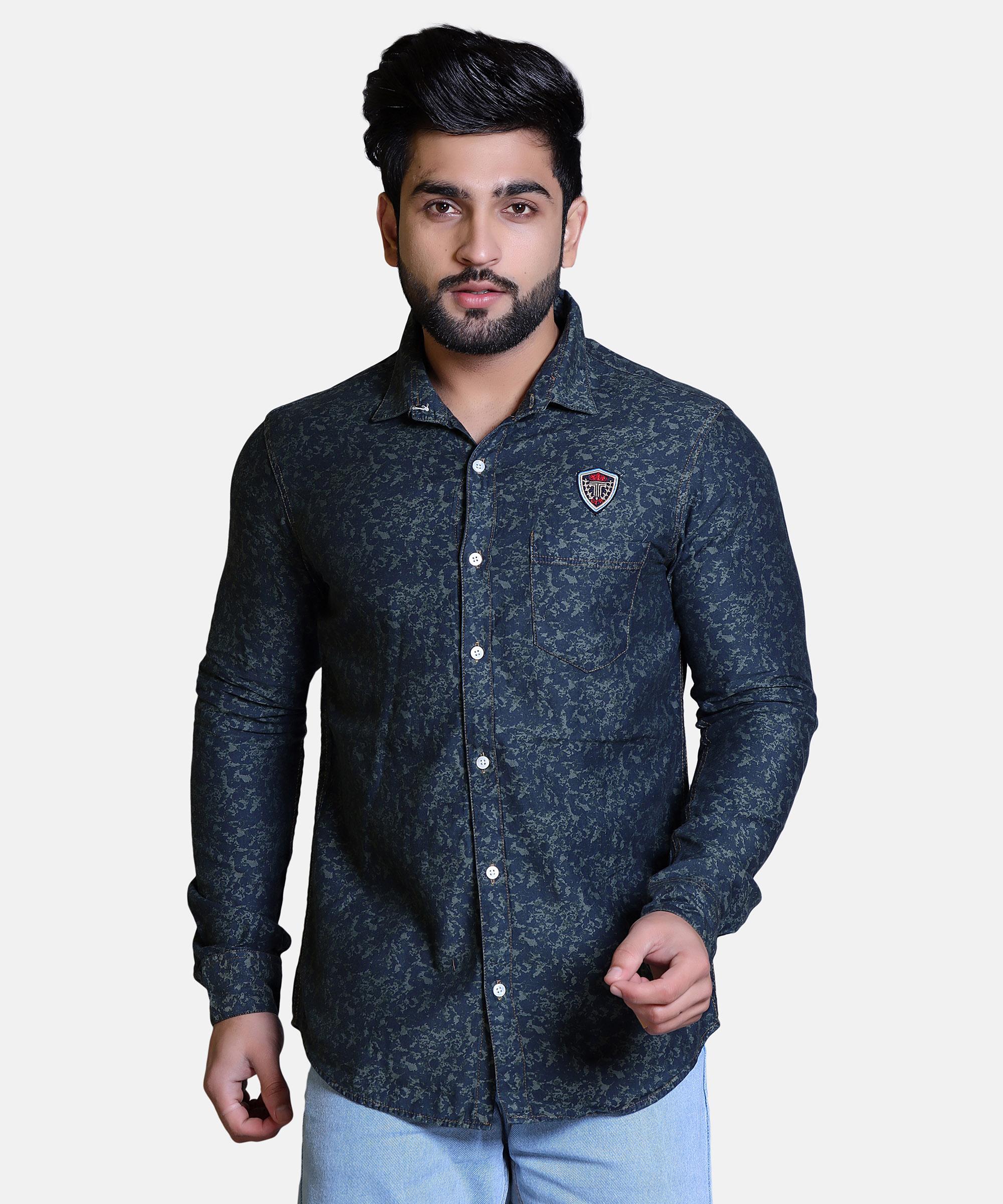 Men Shirt Full Sleeve – YELLOW TINT