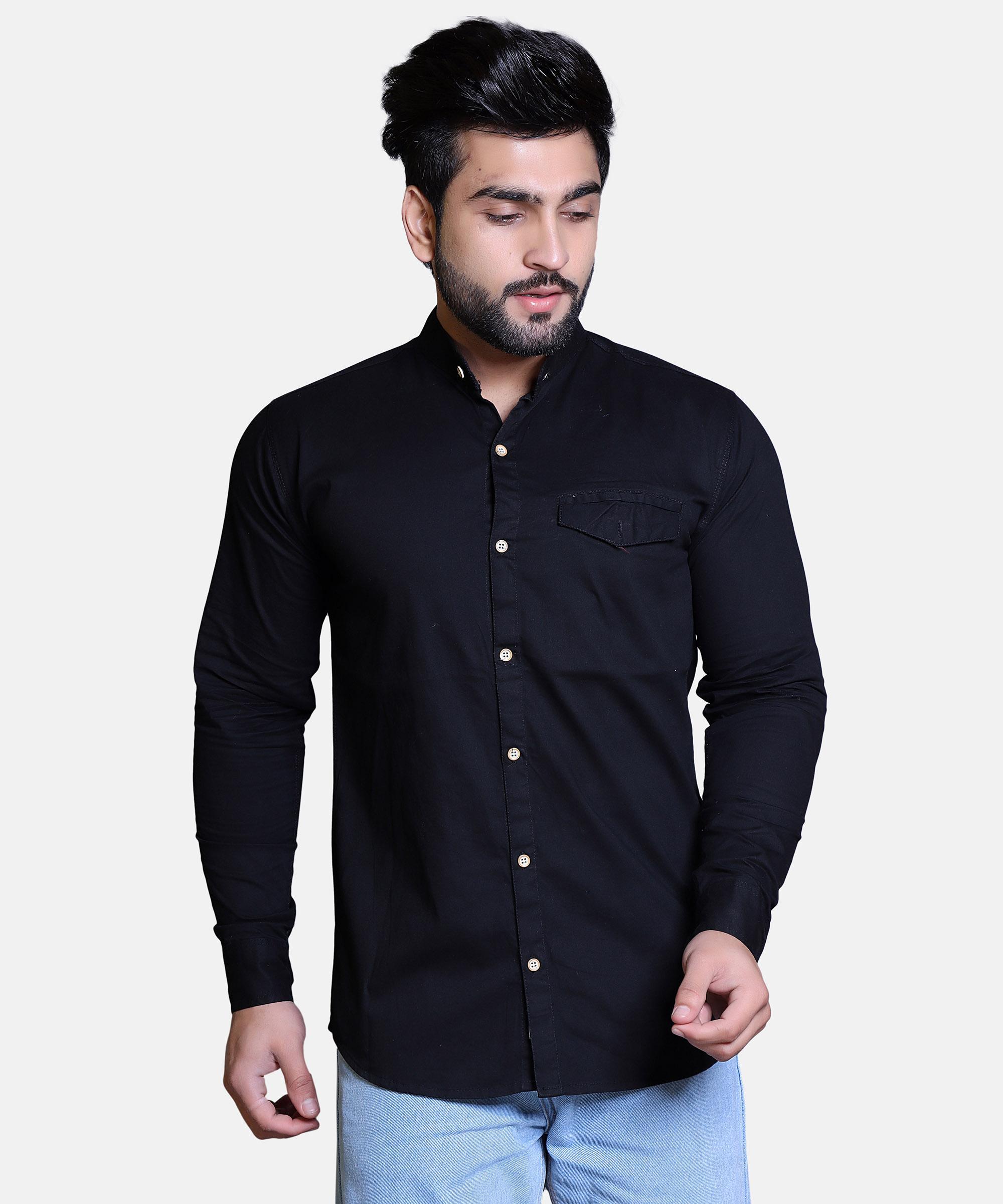 Men Shirt Full Sleeve – DARK NAVY