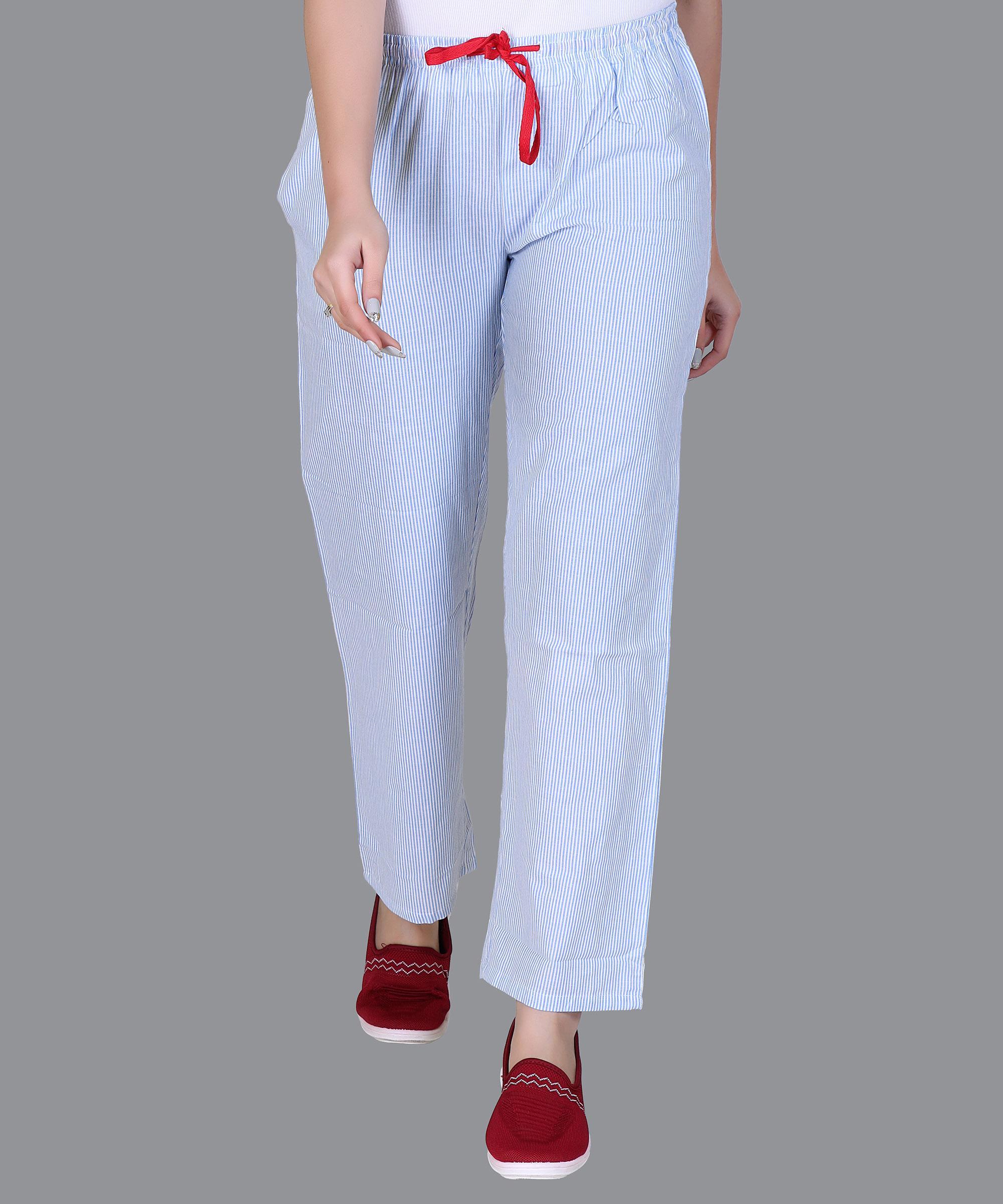 Women Pajama – BLUE STRIP