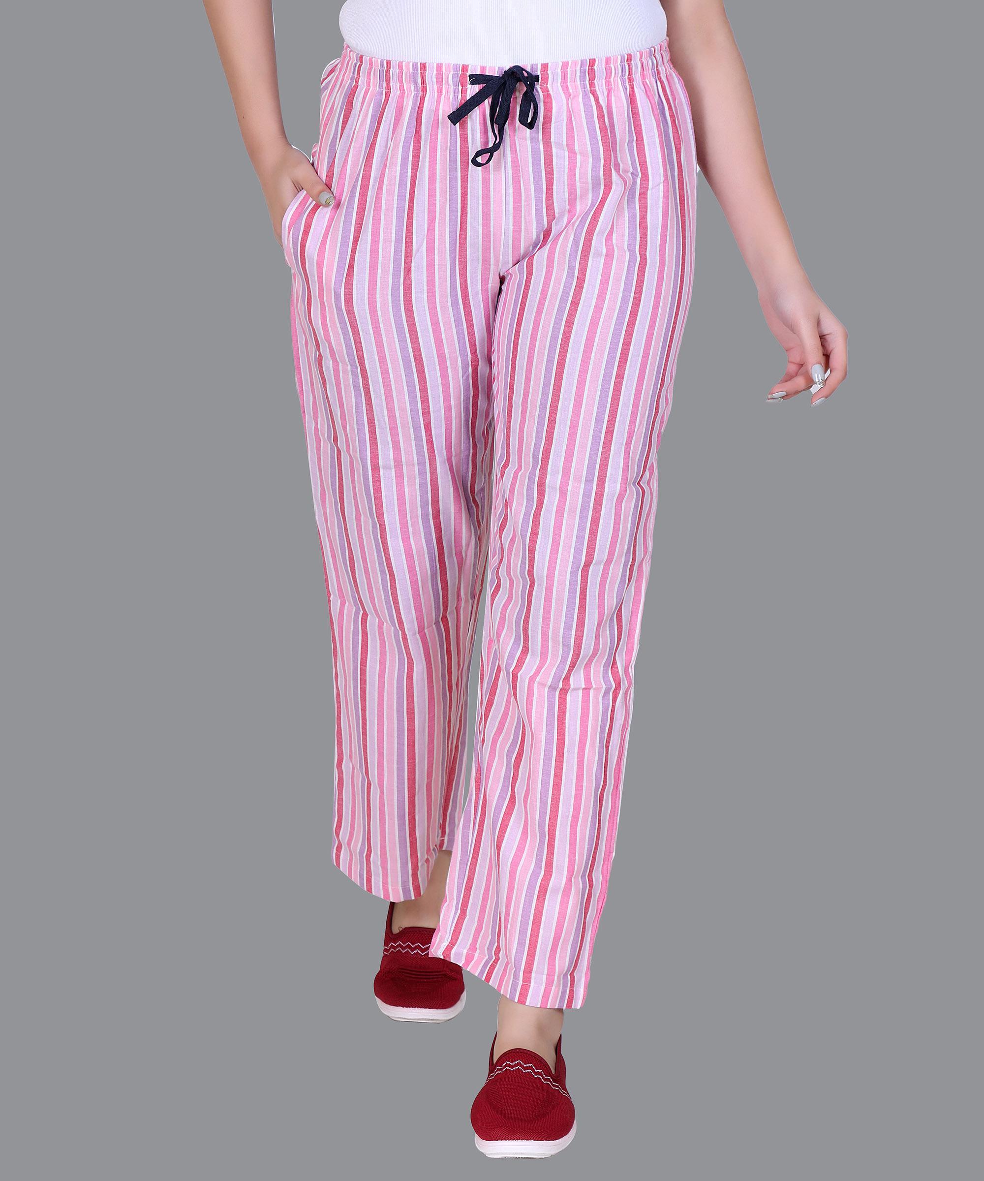 Women Pajama – PINK STRIP