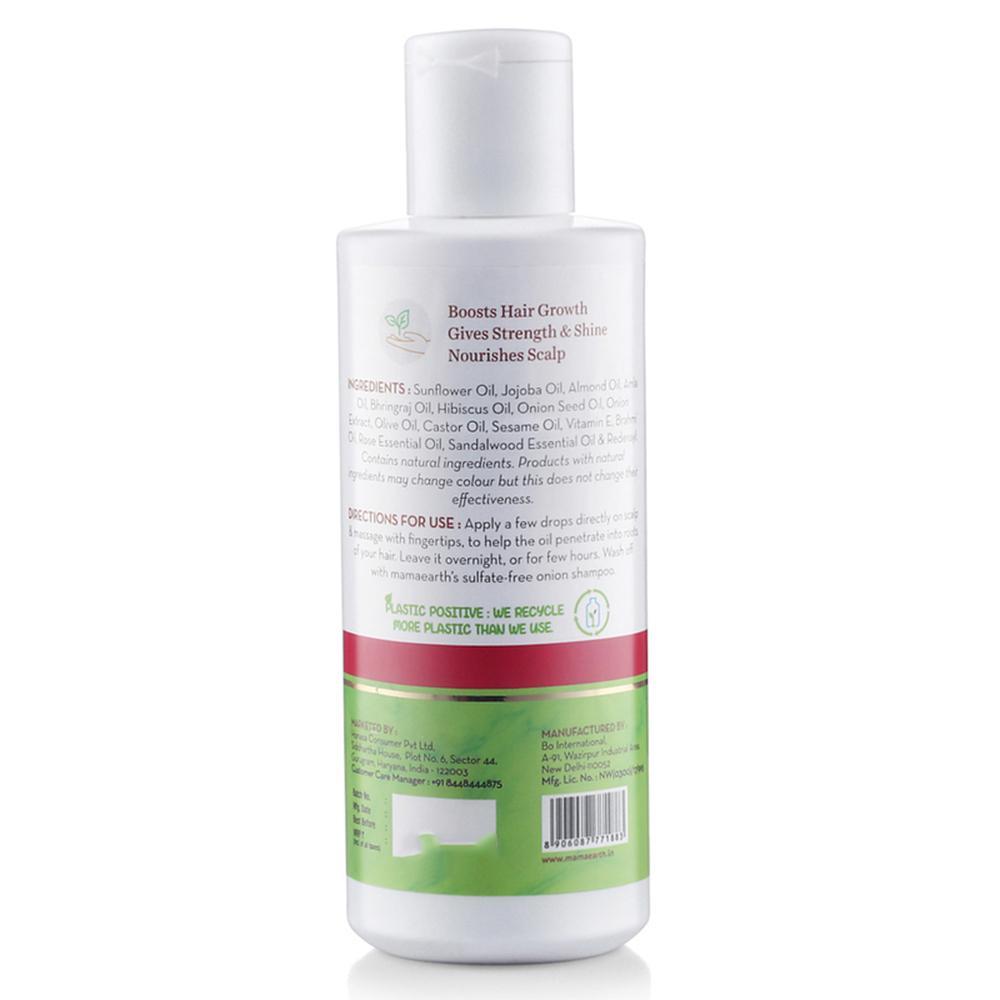 Mamaearth Onion Hair Oil For Hair Fall Control 150 ml Mamaearth Onion Hair Oil For Hair Fall Control 150 ml