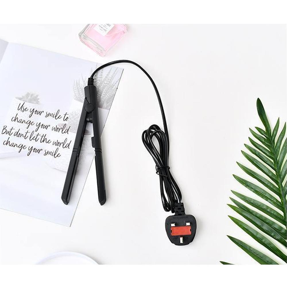 XIMI VOGUE™ Stylish Hair Straightening Flat Iron (British Standard)(Black)