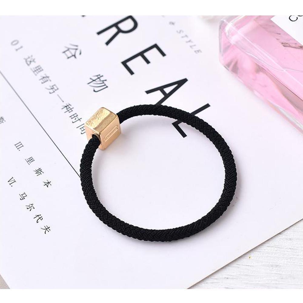 XIMI VOGUE™ Hair Rope with Bead Cube(3 pcs)