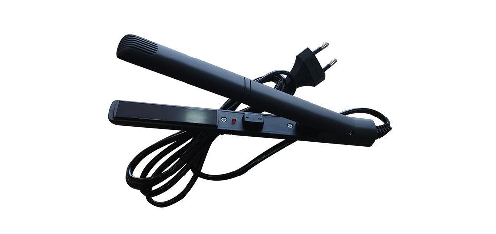 Combo Pack of British Standard Hair Curling Iron Wand and  Stylish Hair Straightning Flat Iron