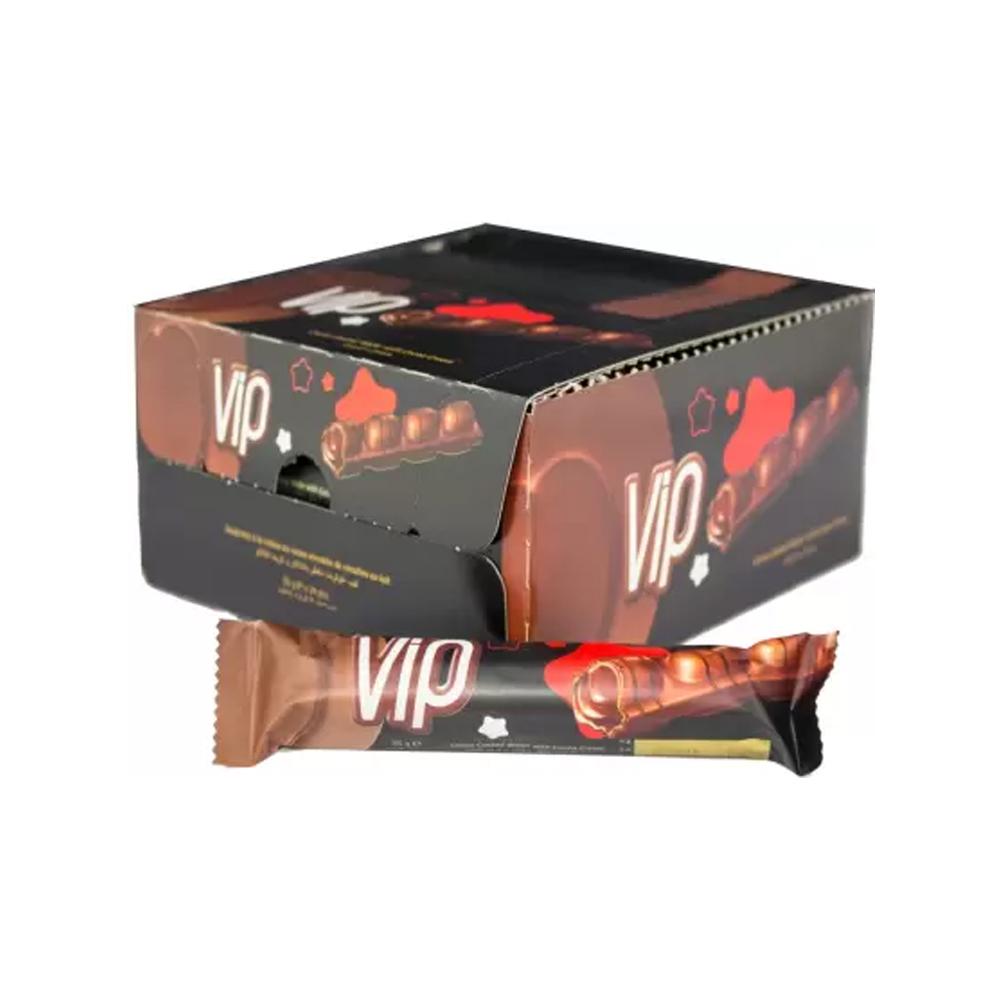 VIP Cocoa Coated Chocolate Wafer with Cocoa Cream Bar