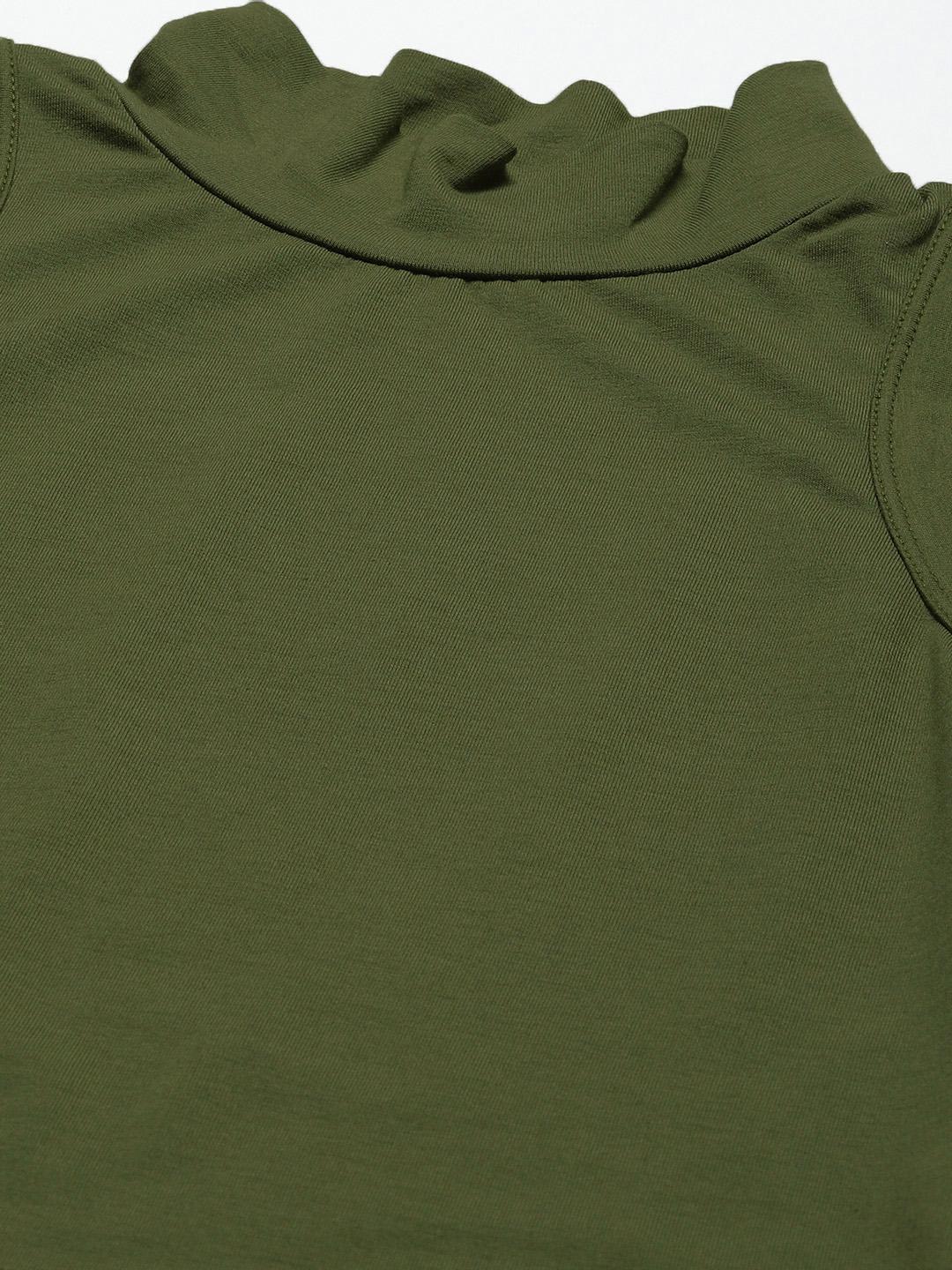 Olive sleeveless super 