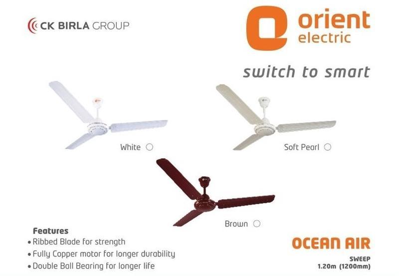Orient 75 w Ocean Air Ceiling Fan 1 N