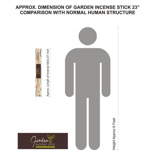 DevDarshan Garden Incense Sticks Lemongrass - 23 Inch