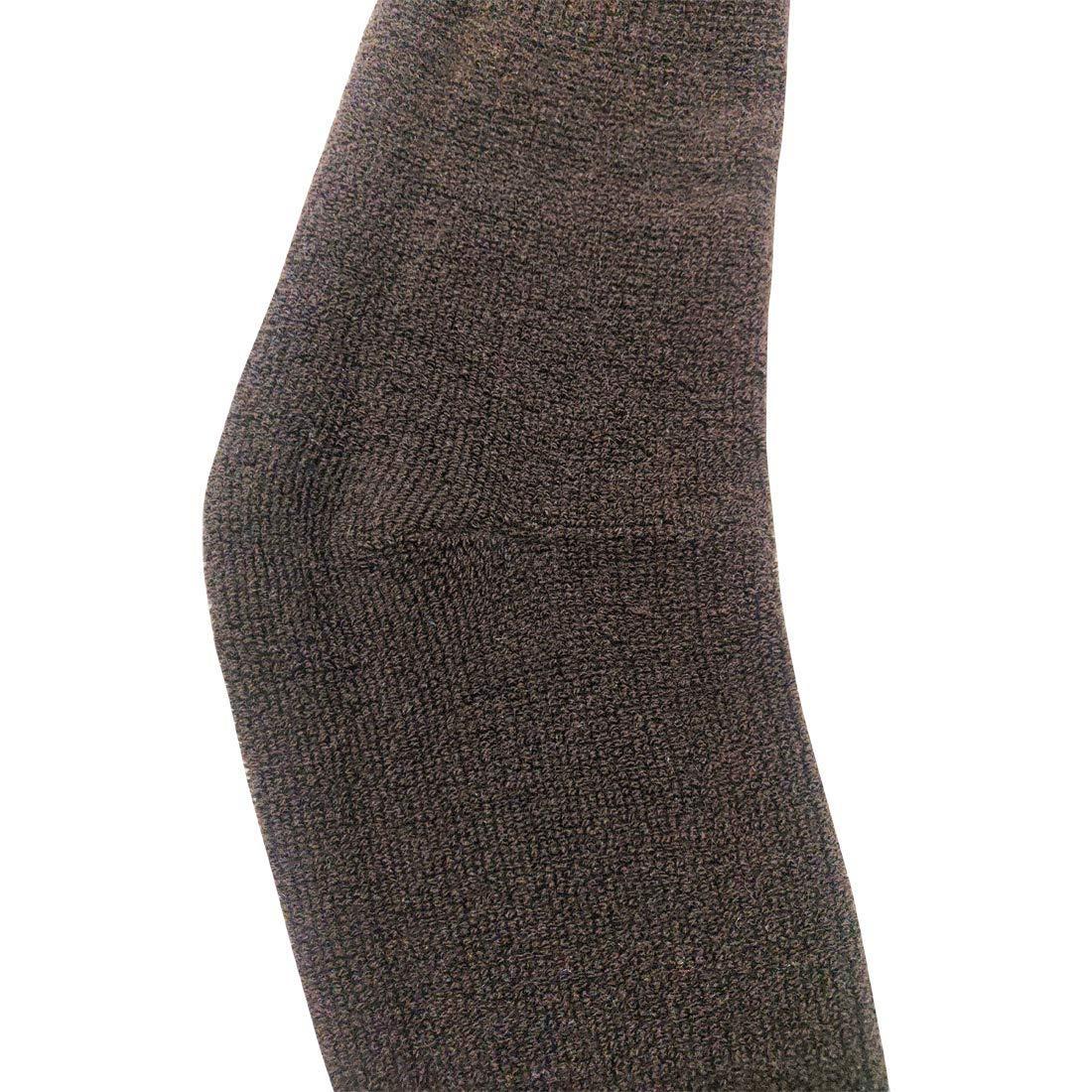 Graceway Men And Women Knitted Woolen Acro Wool Warm Kneecap With Cushion Inside For Comfort (Coffee)