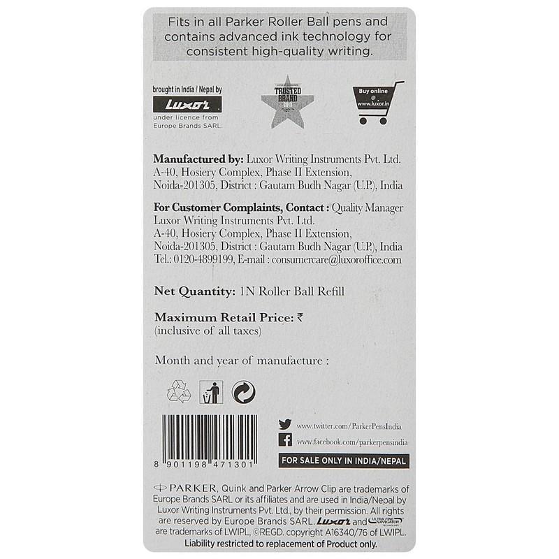Parker Utlra Fine Roller Ball Refill 1 N