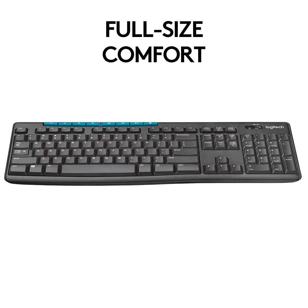 Logitech MK275 Wireless Keyboard and Mouse Combo 