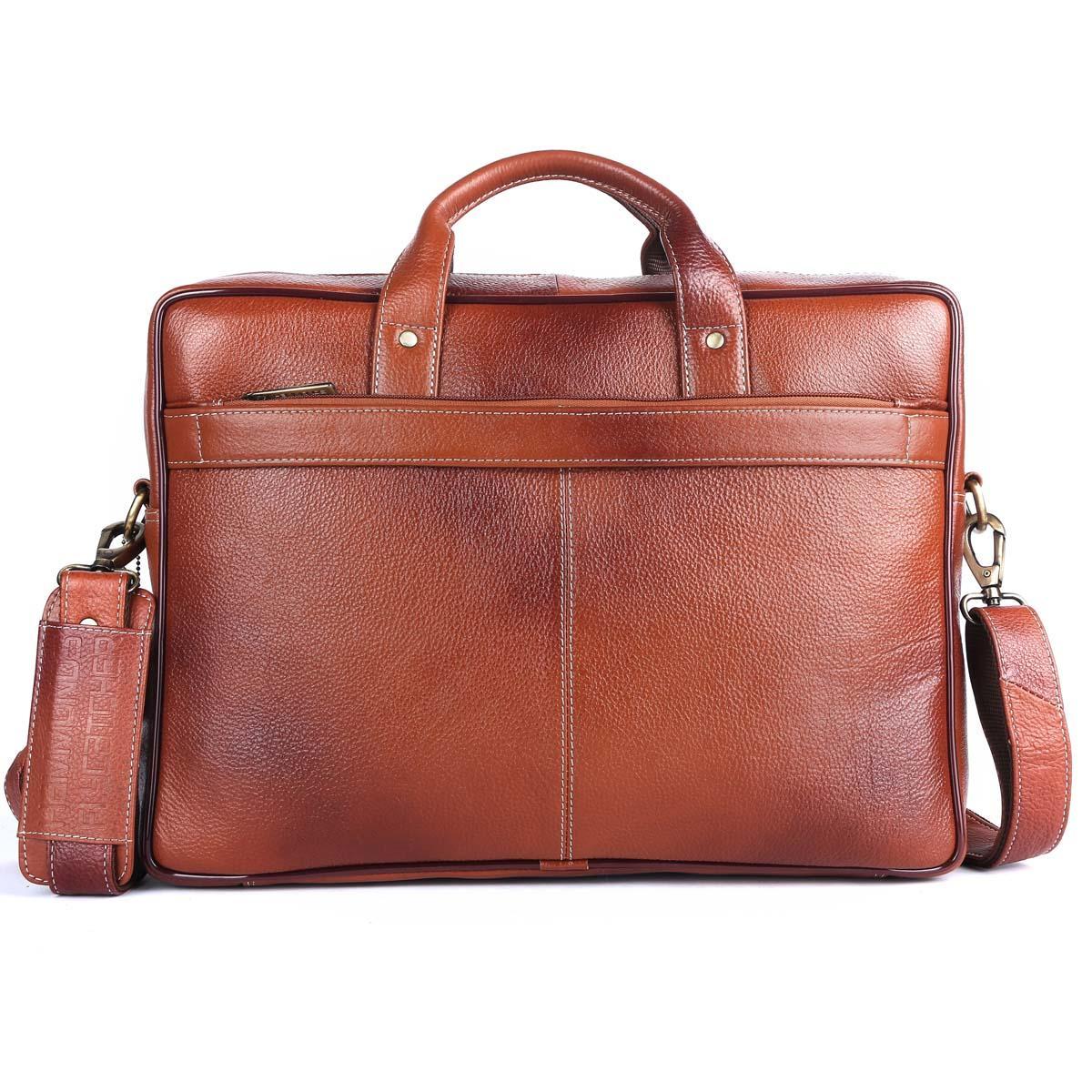 Hammonds Flycatcher Genuine Leather  Laptop Messenger Bag