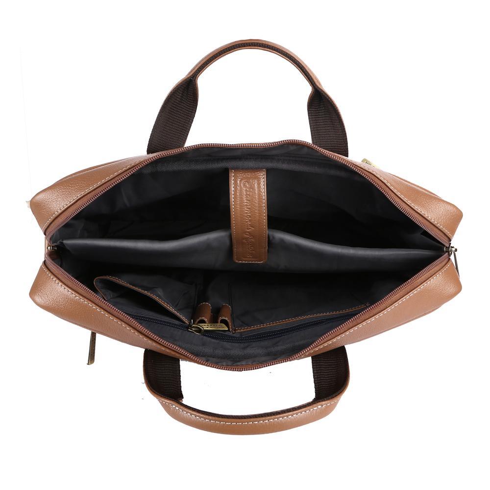 Hammonds Flycatcher Original Bombay Leather  Laptop Messenger Bag