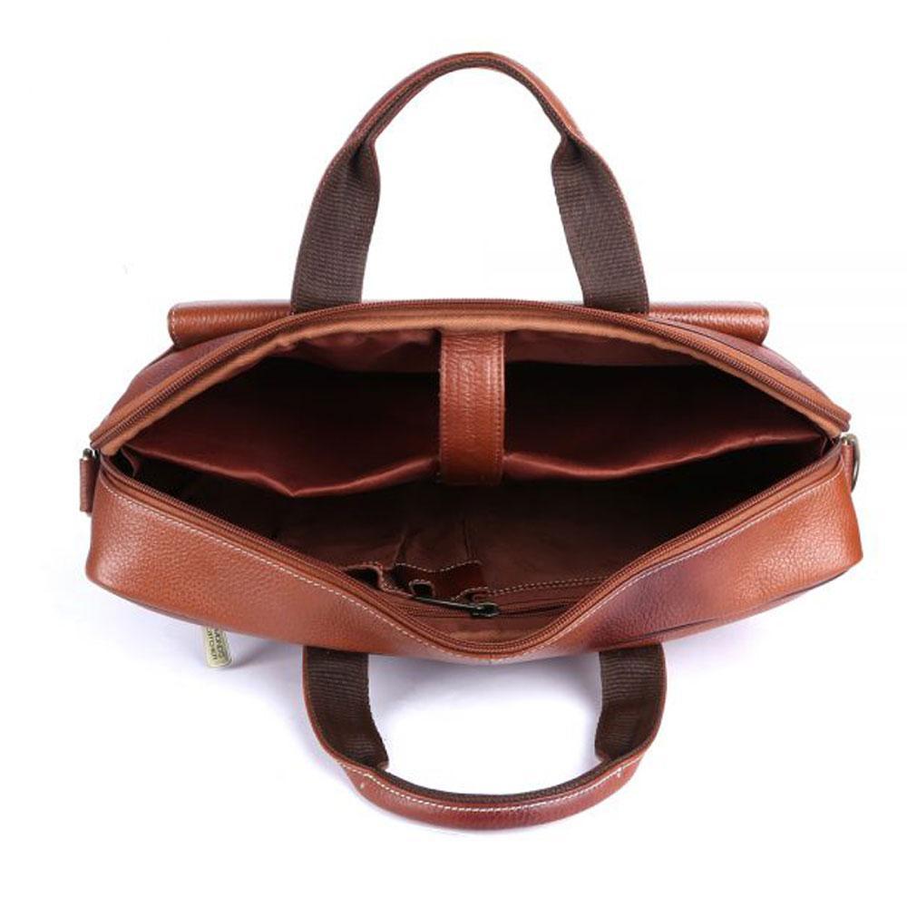 Hammonds Flycatcher Original Bombay  Leather Laptop Messenger Bag