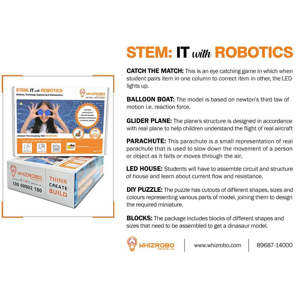 WHIZROBO STEM KIT-IT WITH ROBOTICS