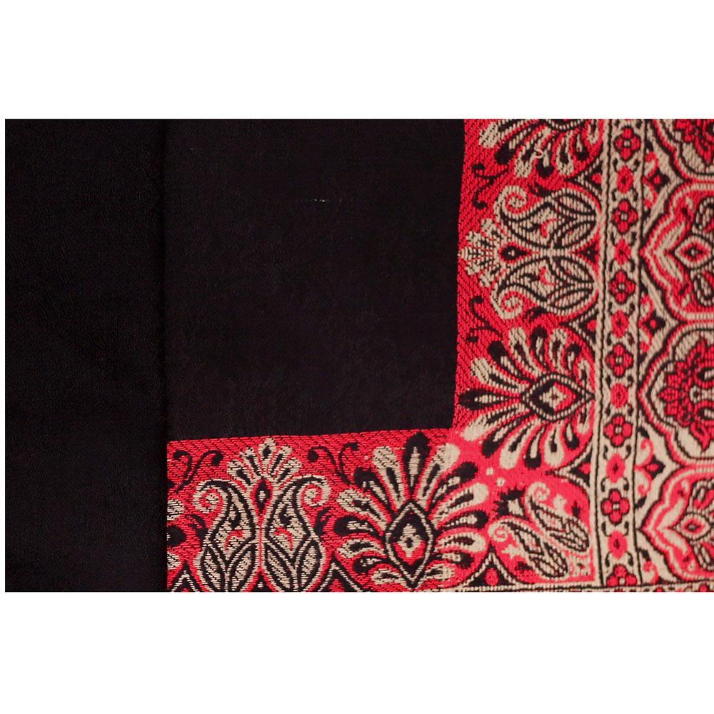 Stolr Women's  Acrylic Black Shawl Wrap for Women Size L40*W80