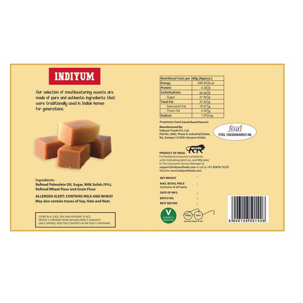 Indiyum Mysore pak 200g  ( Pack of 2, Pack of 4 )
