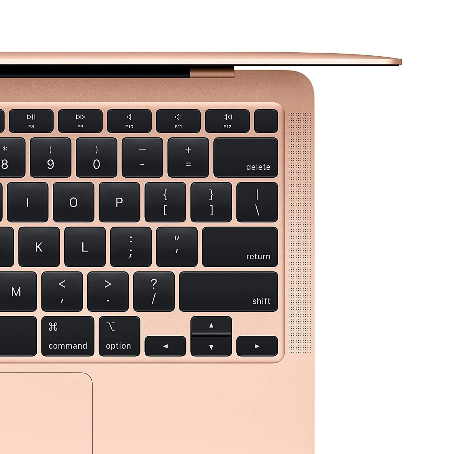 Apple MacBook Air (Apple M1 chip with 8‑core CPU and 8‑core GPU, 8GB RAM, 512GB SSD) - Gold